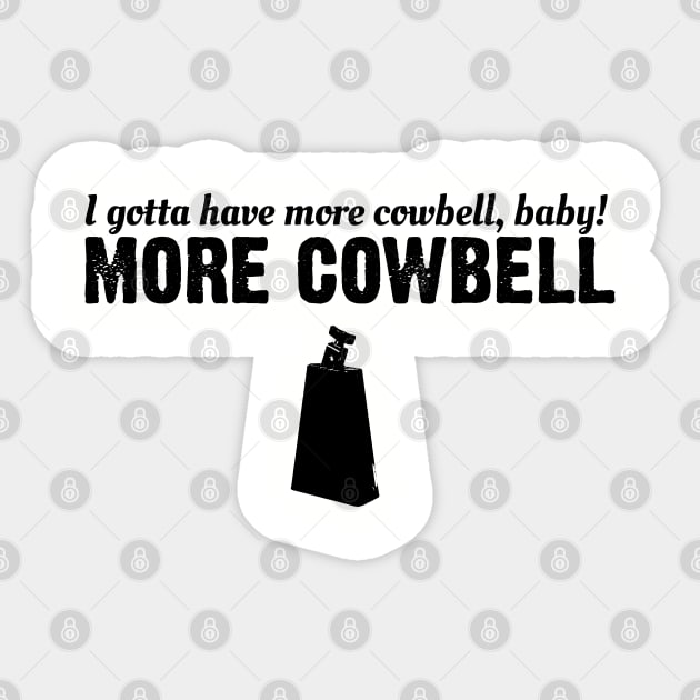 More Cobell Sticker by Clutch Tees